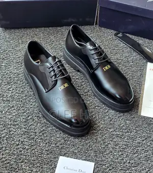 Dior Matte Leather Shoes