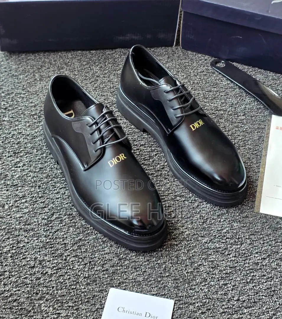 Dior Matte Leather Shoes