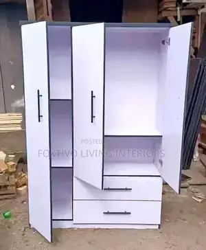 Exotic Room Wardrobe + Free Dozen Plastic Hanger