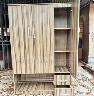 Exotic Room Wardrobe + Free Dozen Plastic Hanger