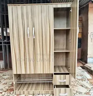 Exotic Room Wardrobe + Free Dozen Plastic Hanger