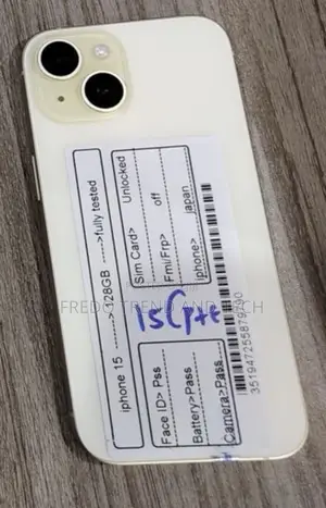 New Apple iPhone 15 128 GB White