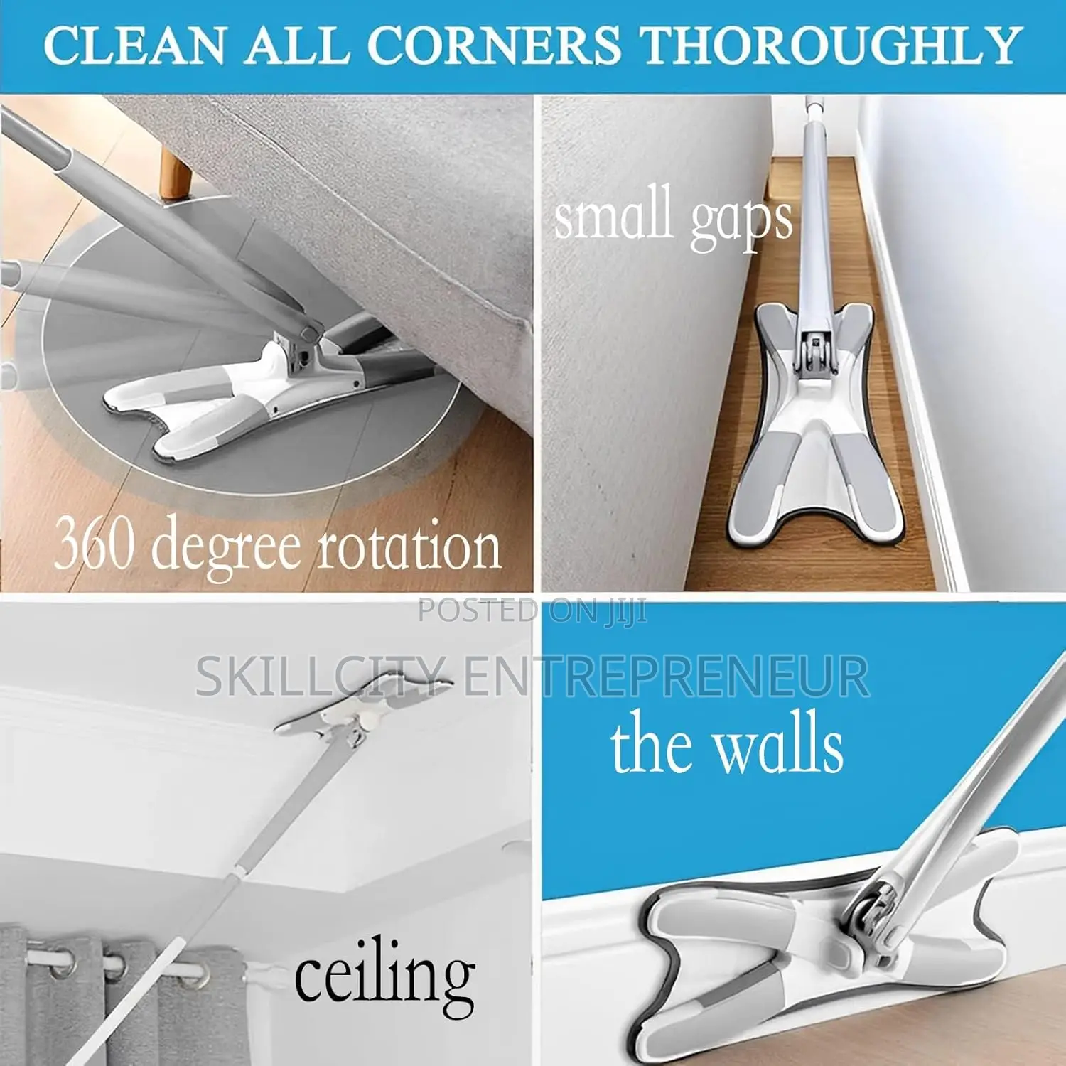 Microfiber Floor Mop Squeeze Mop