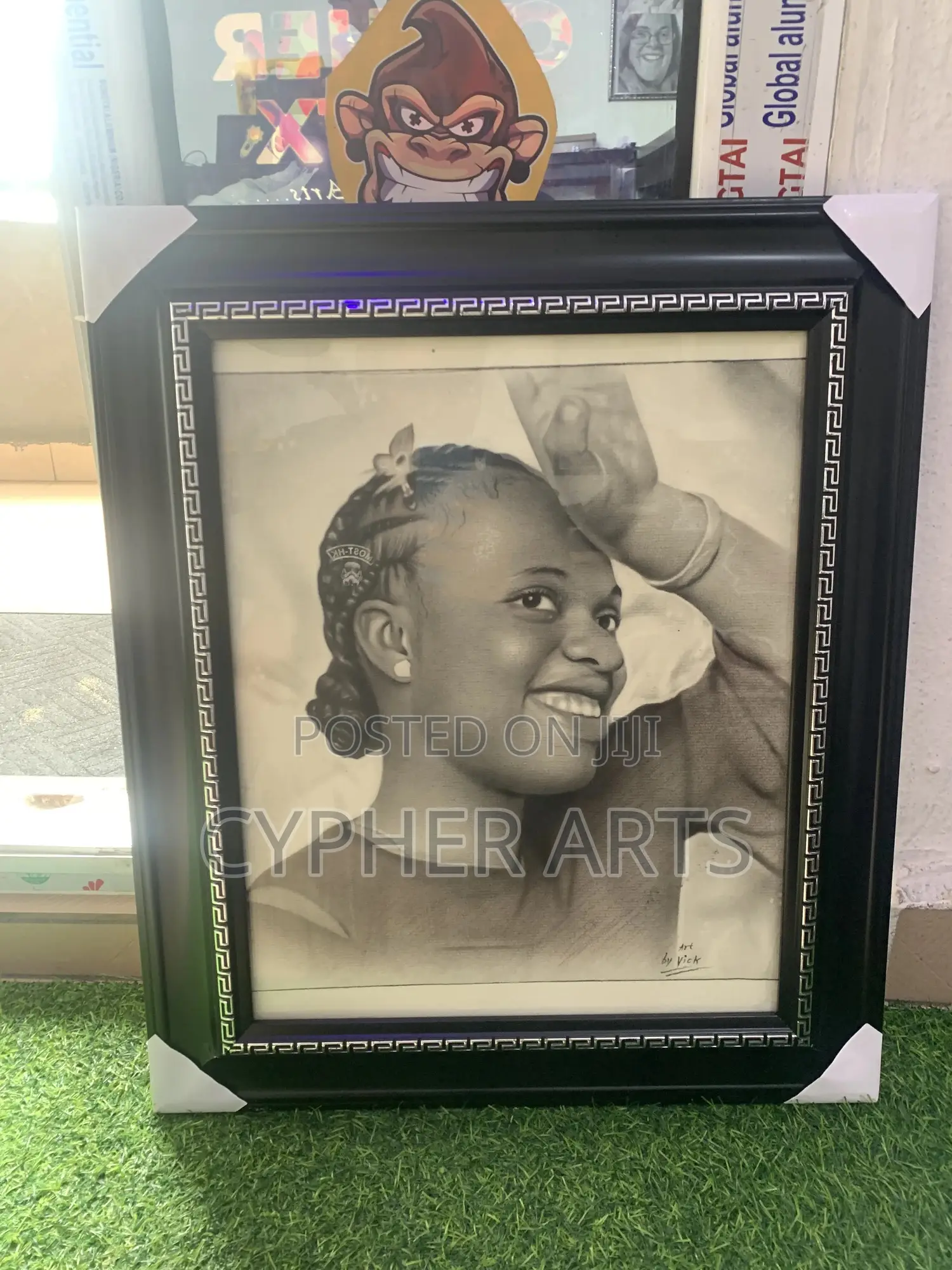 Acrylic Frames and Drawings