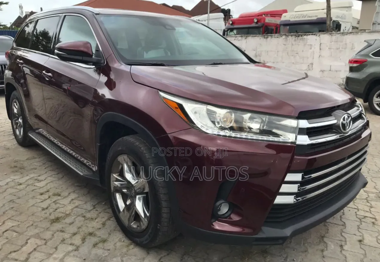 Toyota Highlander 2019 Red