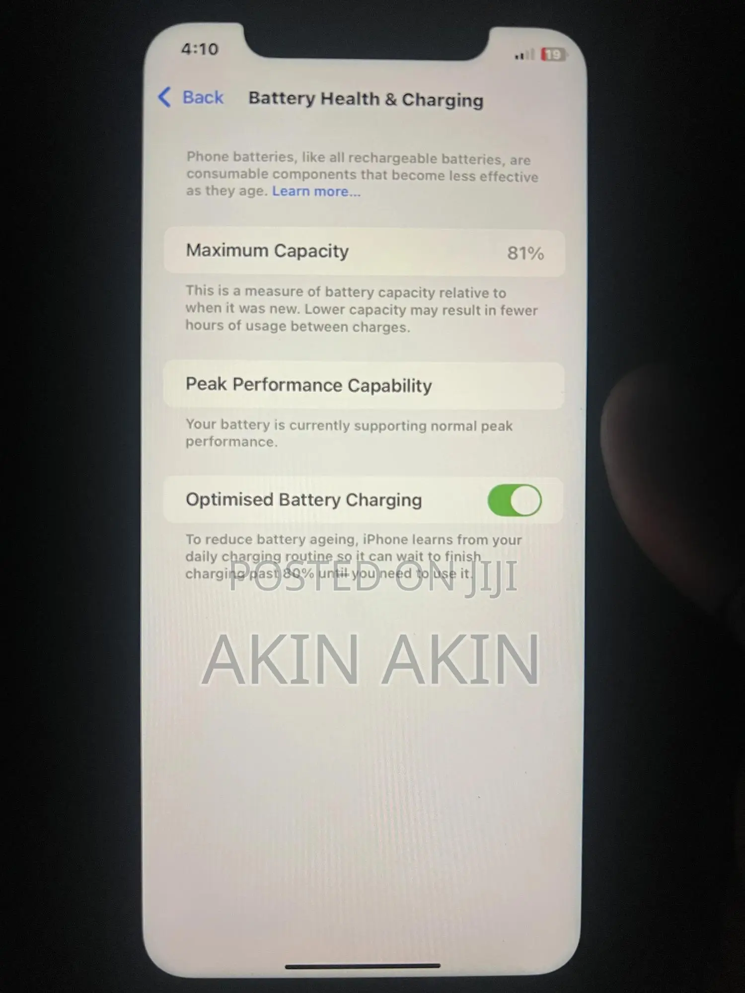 Apple iPhone XR 64 GB Black