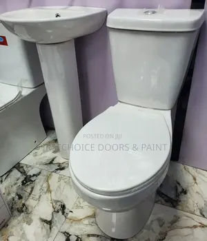 Complete Wc With Washing Basing and Pedestrian