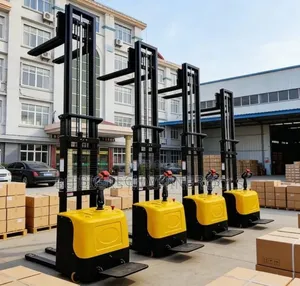 Electric Pallet Stacker Forklifts, Versatile Material Handling