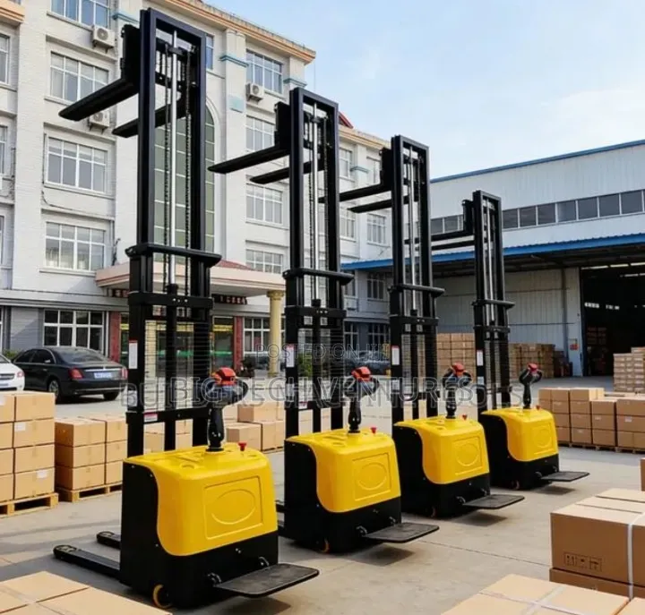 Electric Pallet Stacker Forklifts, Versatile Material Handling