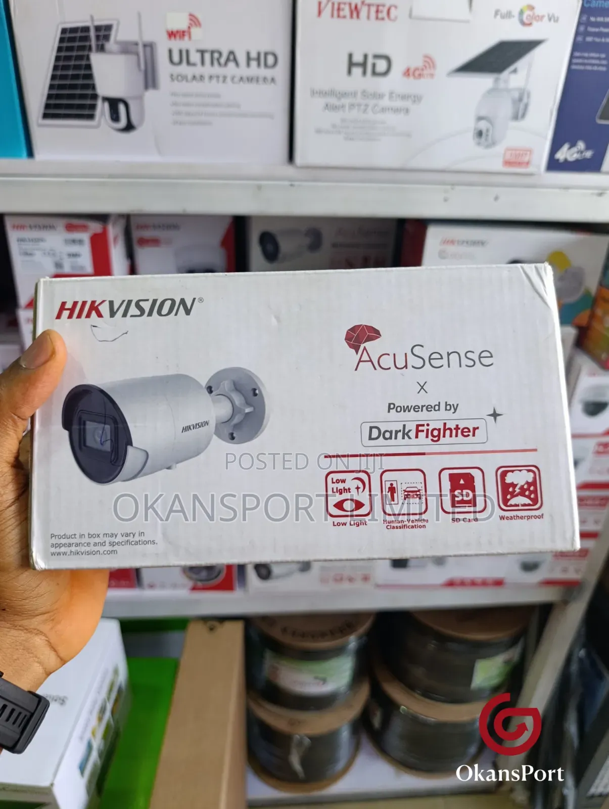 Hikvision Dahua Colorvu Acusense PTZ Thermal Live Guard Sl CCTV Camera