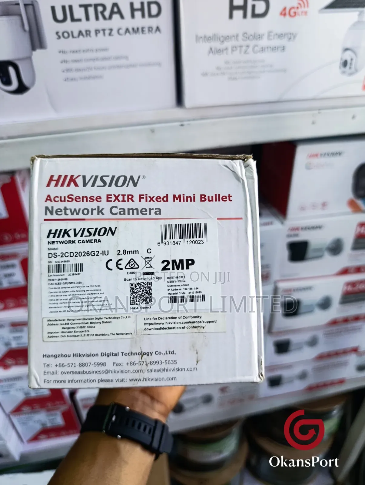 Hikvision Dahua Colorvu Acusense PTZ Thermal Live Guard Sl CCTV Camera