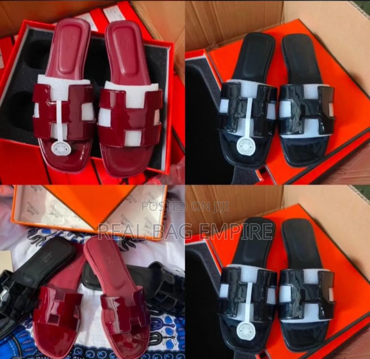 Hermes Slippers