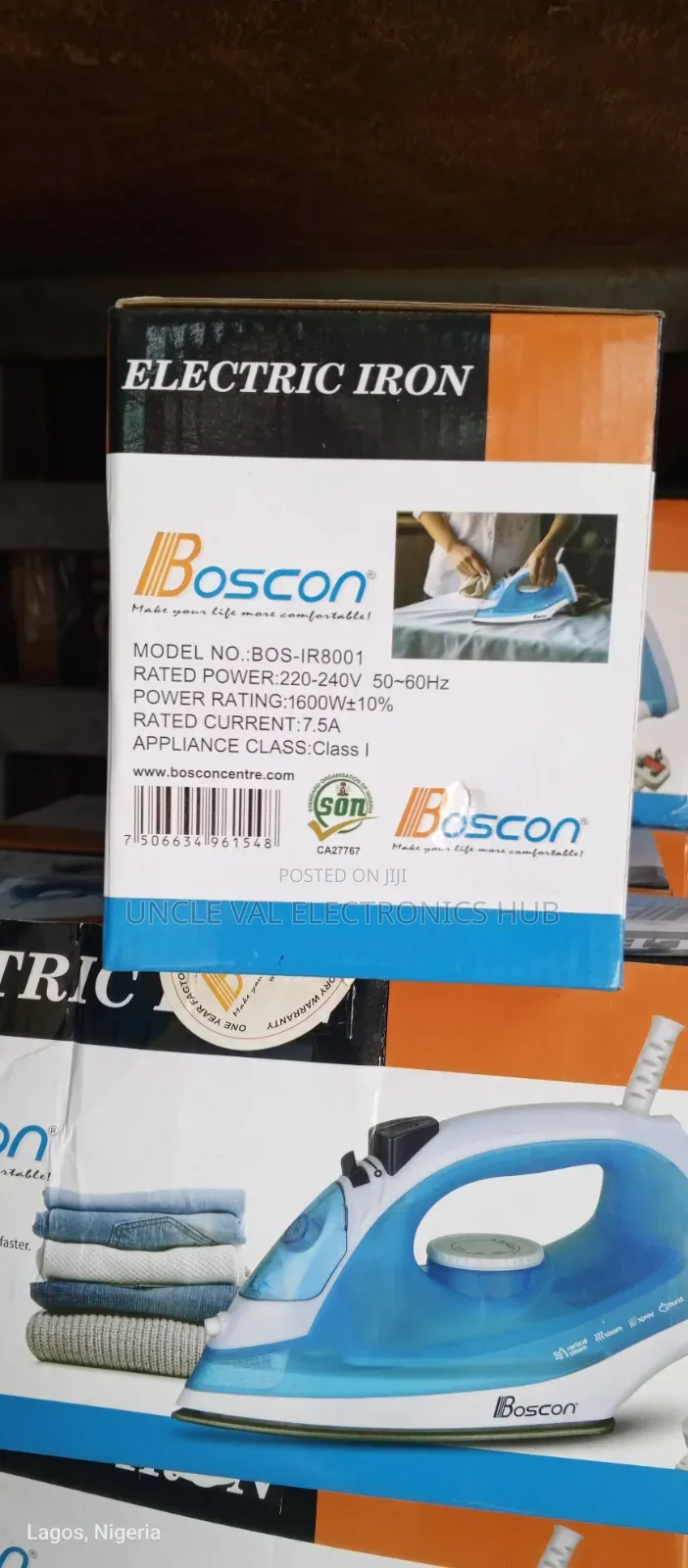 Boscon Steam Iron