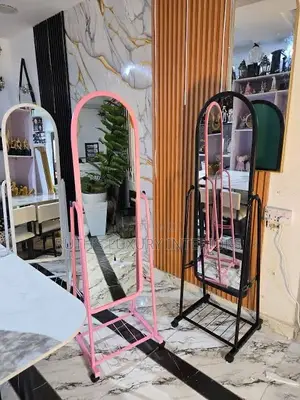 Quality Moveable Standing Dressing Mirror Available in Different Color