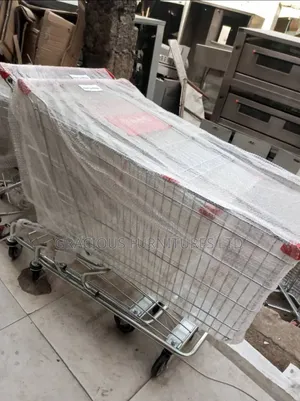 Supermarket Metal Trolley 210 Litres