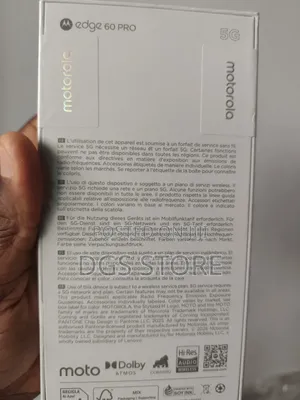 New Motorola Edge 60 Pro 512 GB