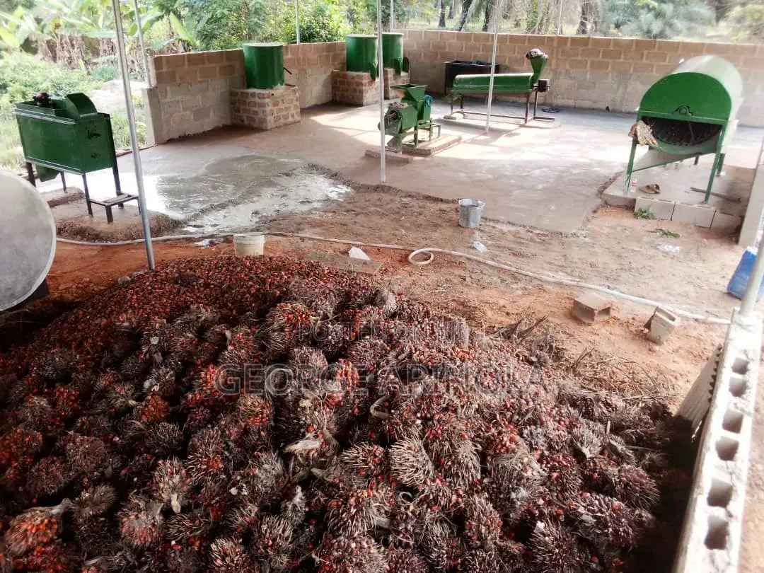 Complete Semi Automatic Palm Oil Processing Equipment