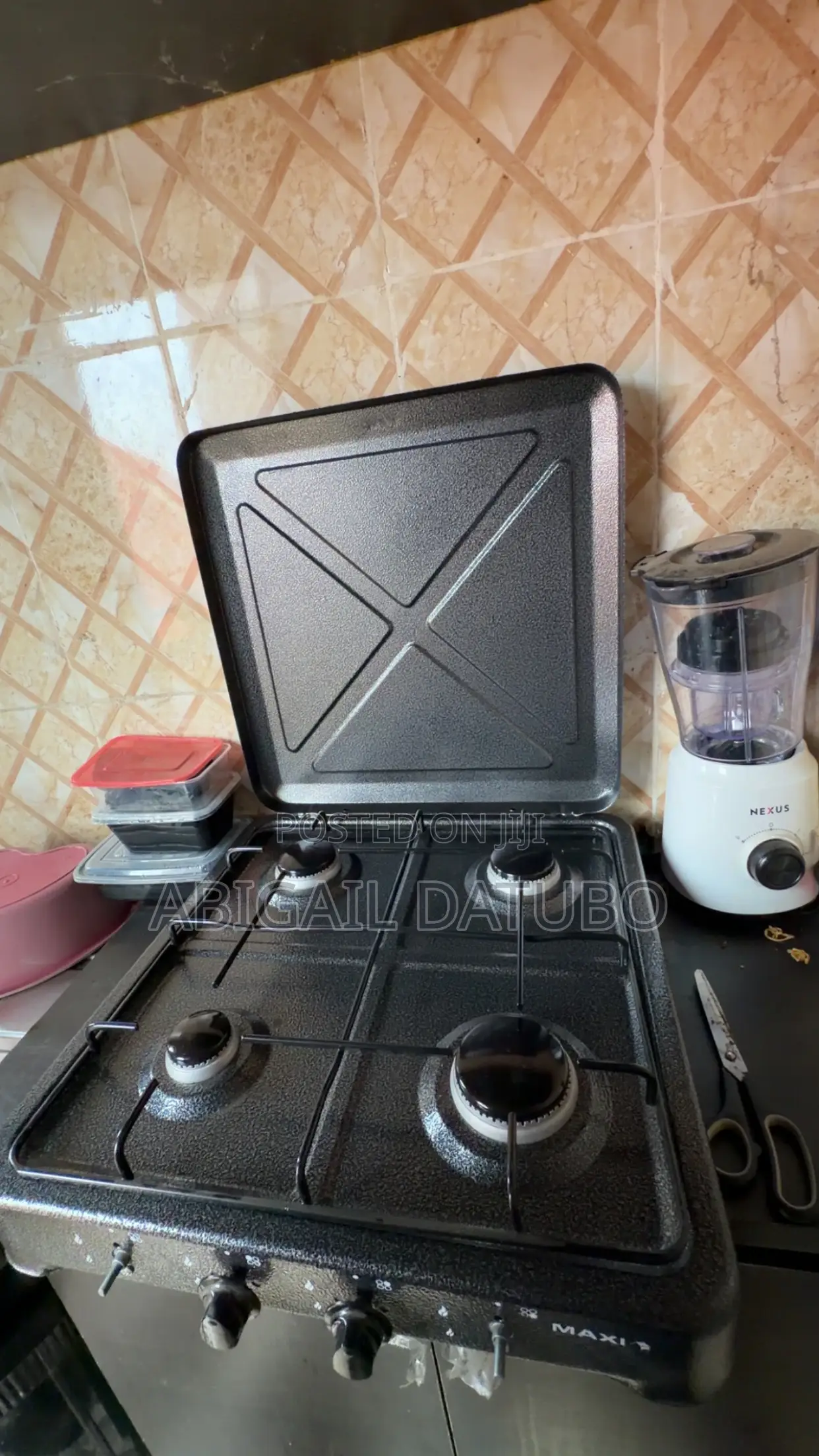 4 Corner Table Top Gas