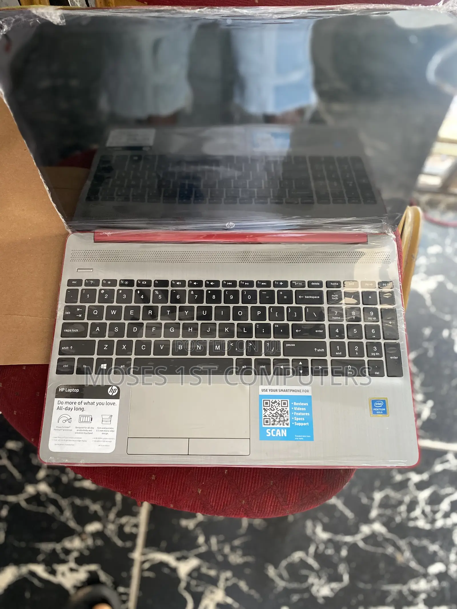 New Laptop HP 4GB SSD 128GB