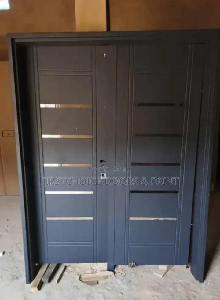 5ft Isreali Silver Line Security Door