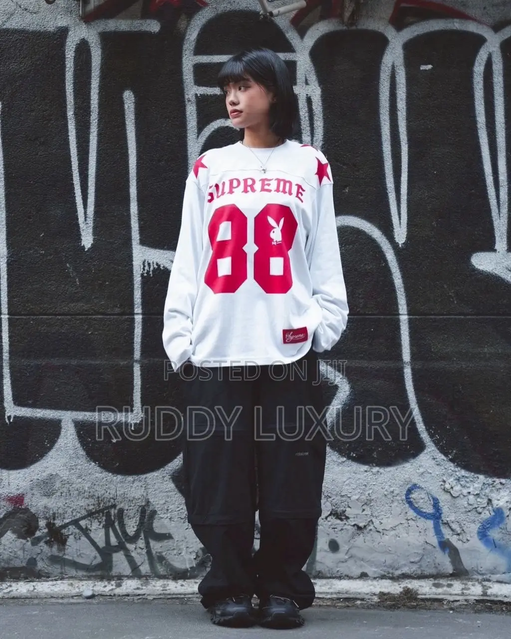 Supreme Playboy L/S Football Top