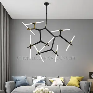 Nordic Creative Artificial Satellite Led Chandeliers