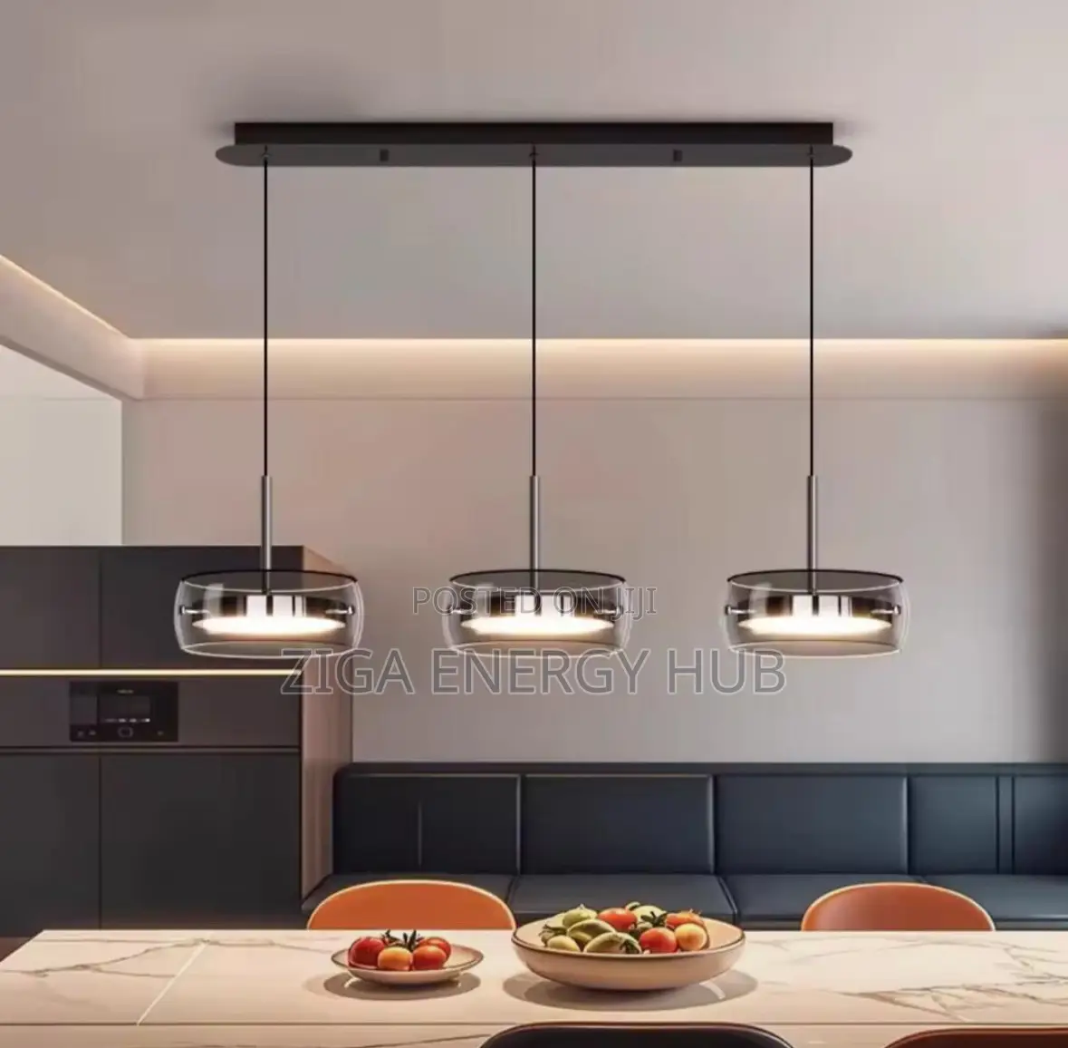 3 in 1 Luxury Dining/Kitchen Light