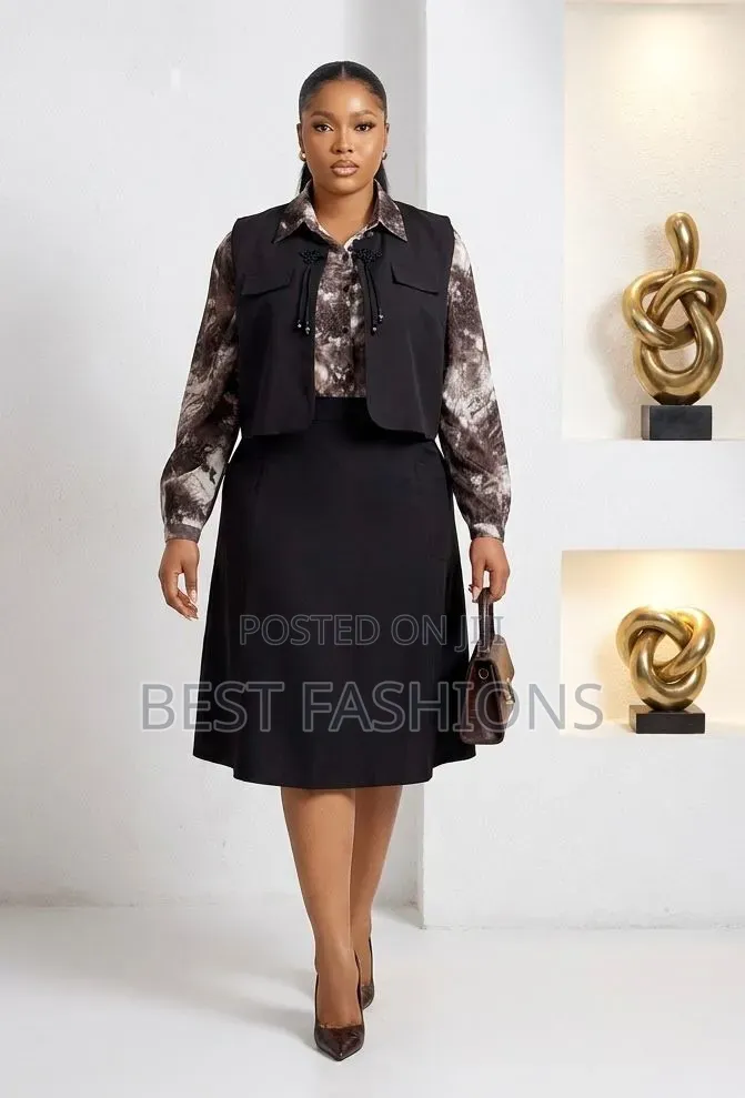 Ladies Cooperate Gown With Jacket