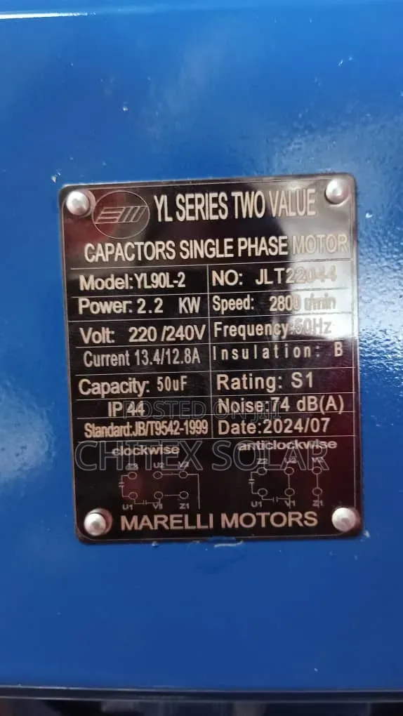 Single Phase Electric Motor
