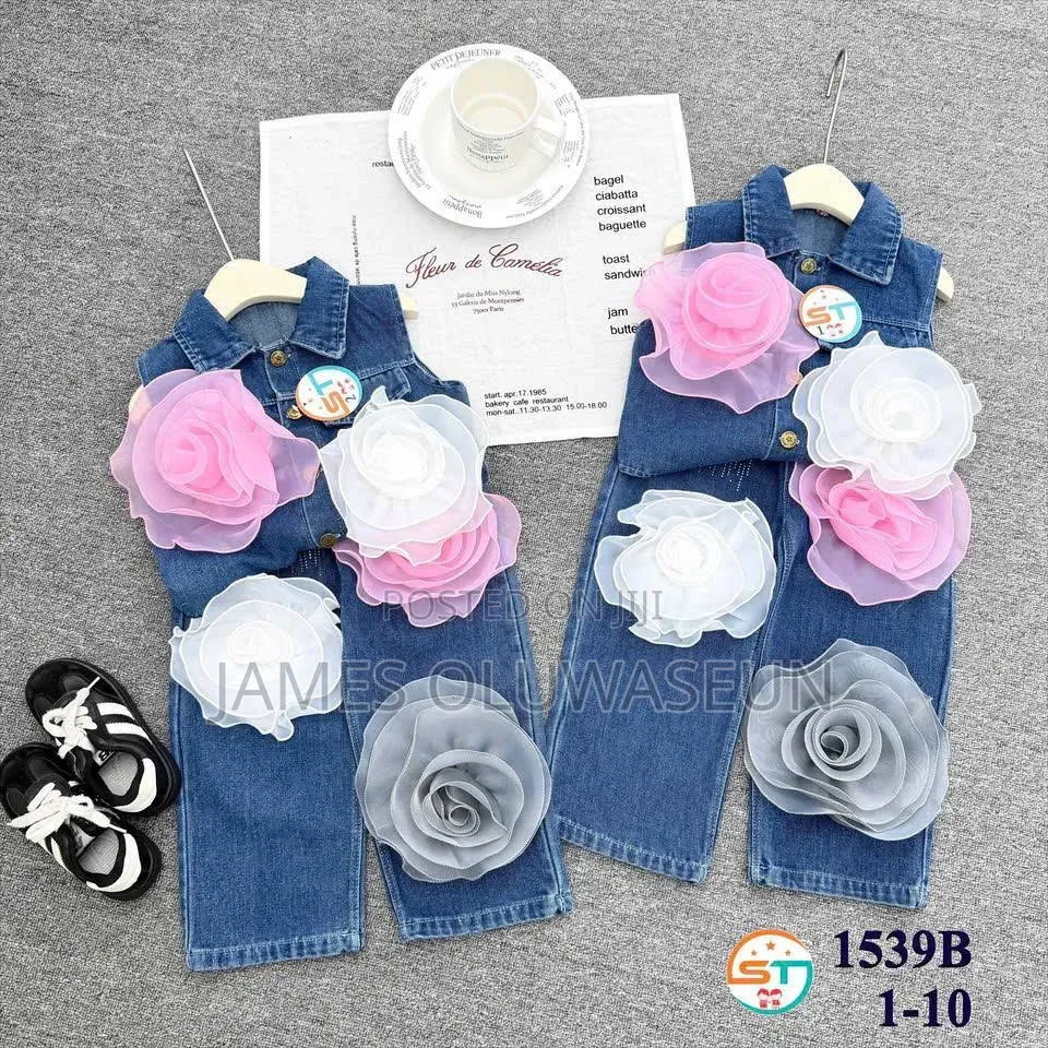 Jean on Flower Jean Set