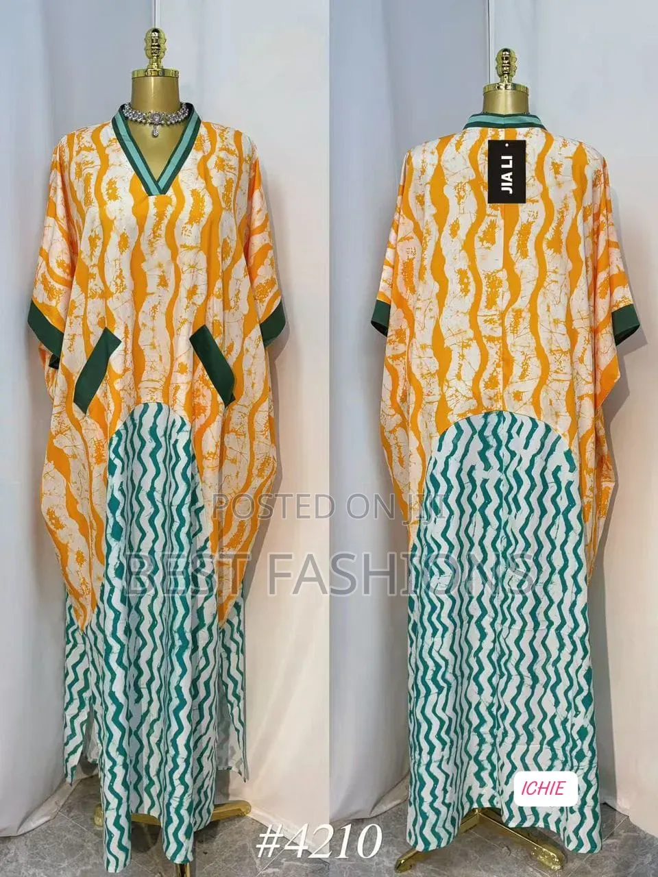 Multiple Colours Bubu Gown