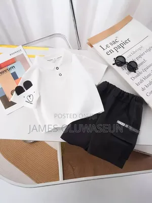 White and Short Set