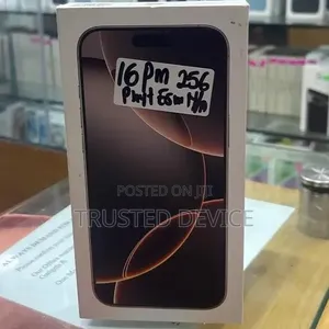 New Apple iPhone 16 Pro Max 256 GB Black