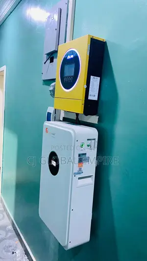 4.2kva Hybrid by 5kwh Lithium Battery With 6 Units 550w Panels