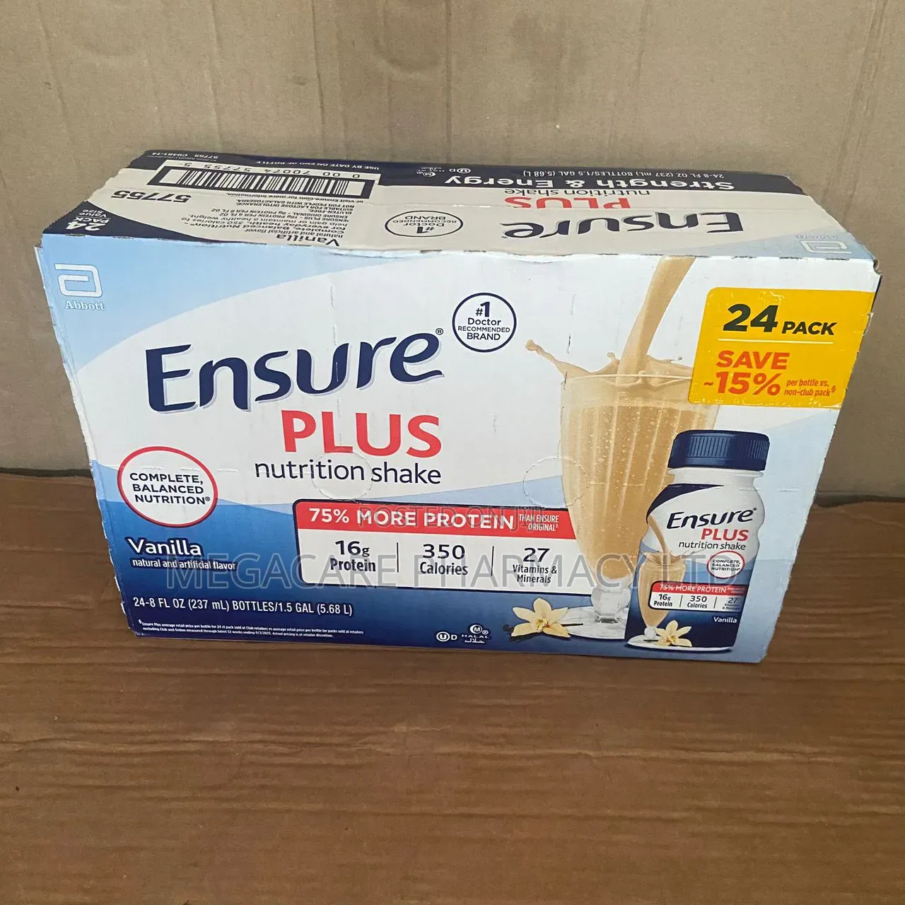 Ensure Plus Vanilla Nutritional Shakes