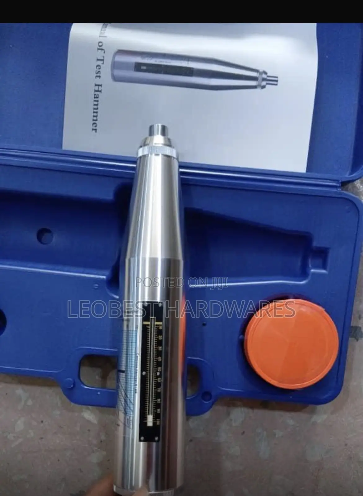 Concrete Test Hammer, Also Known as a Schmidt Hammer or Resiliometer