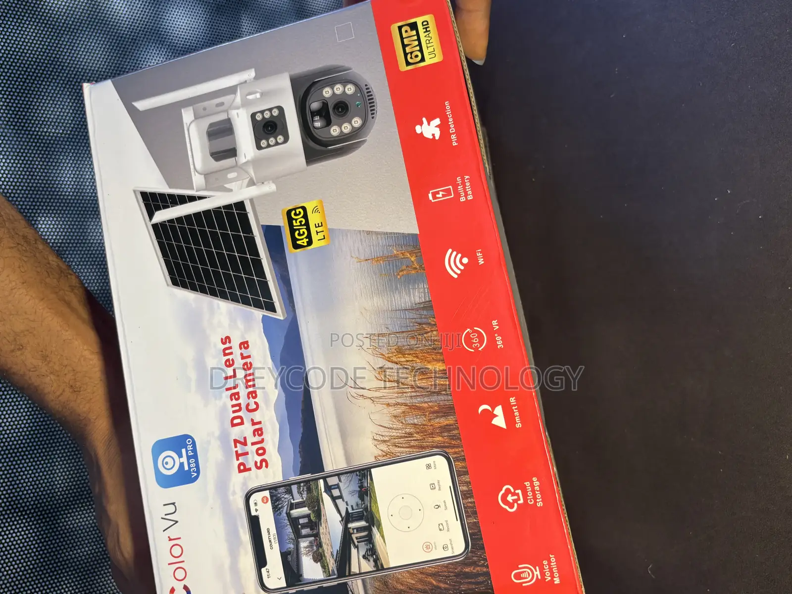 PTZ Dual Lens Solar Camera