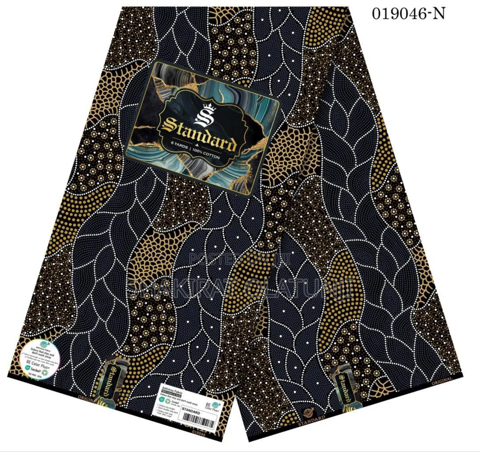 Quality Standard Ankara Fabrics/Pleasant