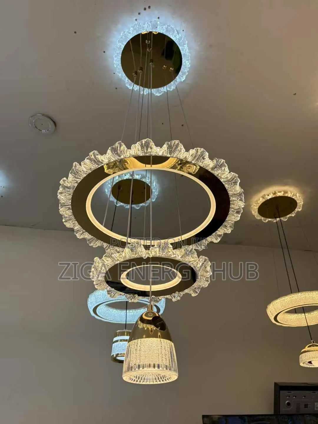 Two Steps Led Chandelier Light