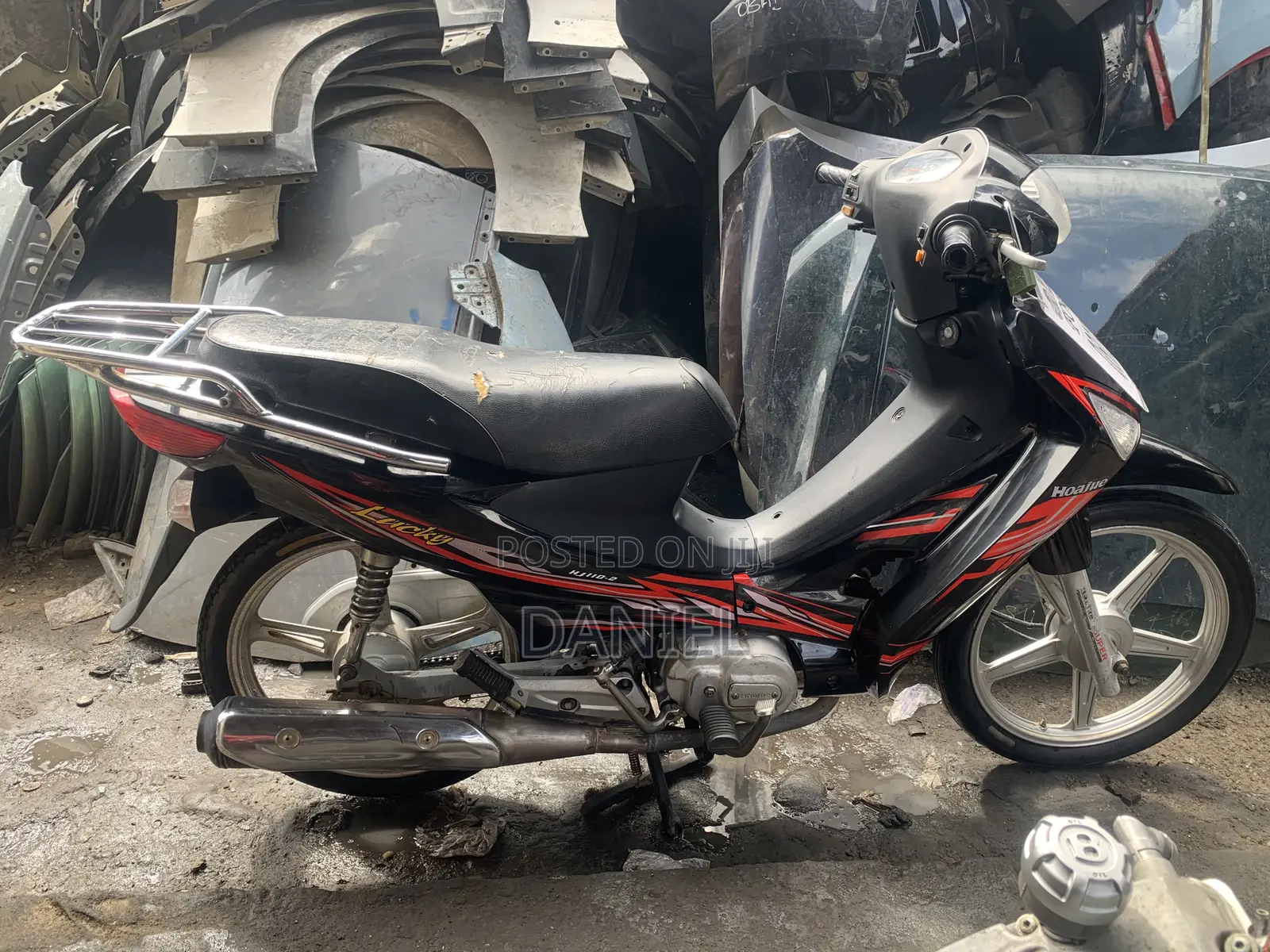 Haojue HJ110-2C 2017 Black