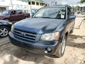 Toyota Highlander 2007 Blue