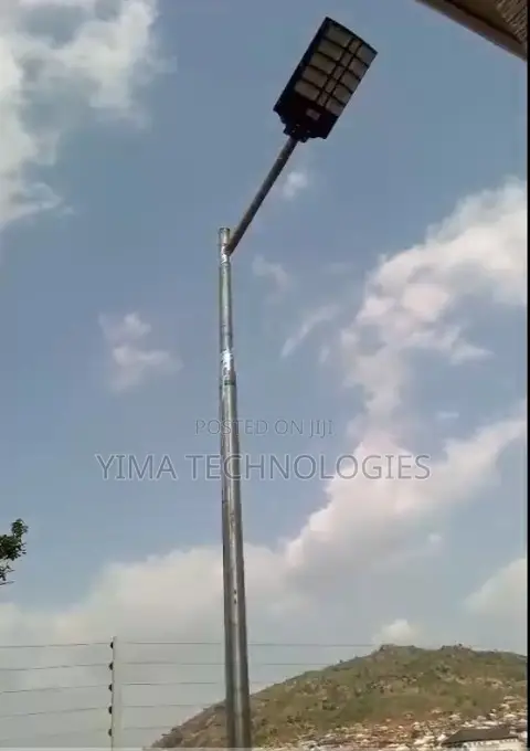 Solar Street Light Galvanized Poles
