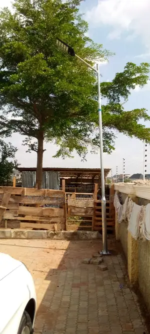 Solar Street Light Galvanized Poles