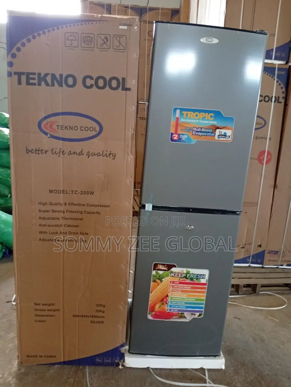 Techno Cool Fridge 200watts