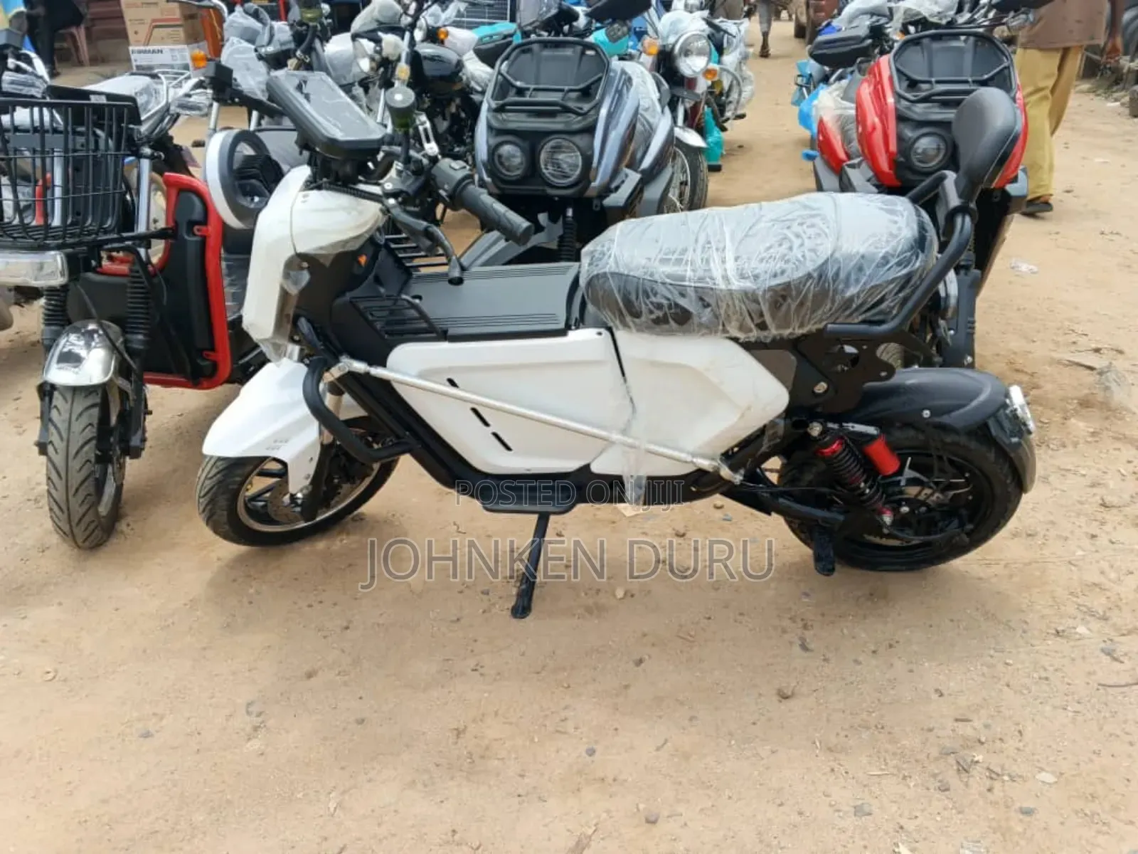 New Motorcycle 2025 White