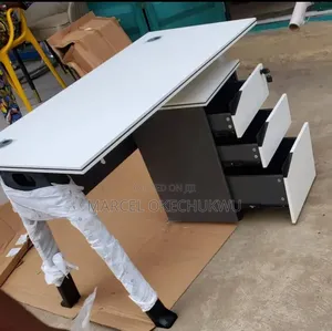 Mini (Imported) 4 FTS Office Desk With Mobile Drawers
