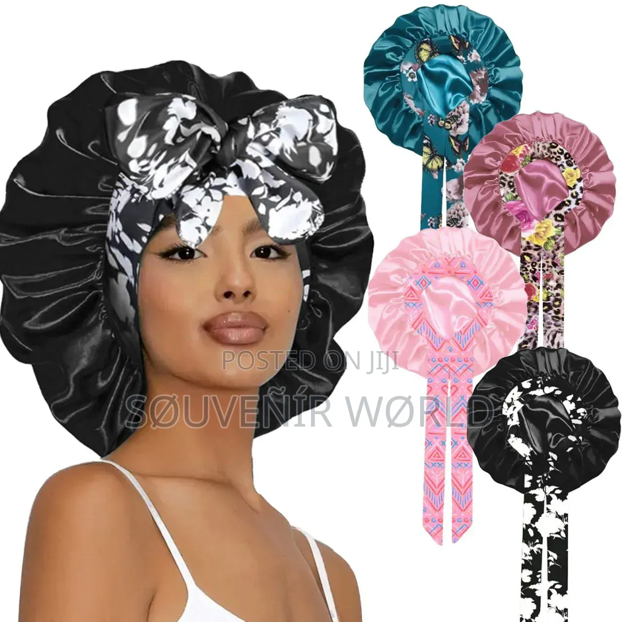 Beautiful Design Hair Bonnet