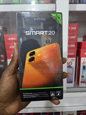 New Infinix Smart 20 128 GB Black