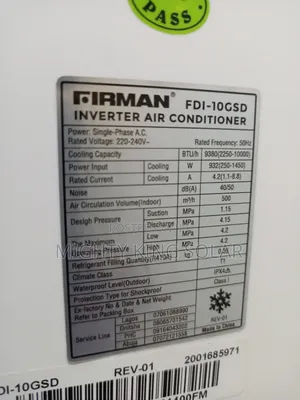 1.1 Hp Firman Pure Inverter Ac
