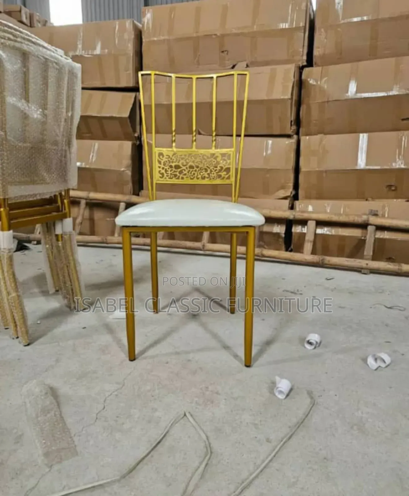 Vip Straight Back Event Chairs Available Now